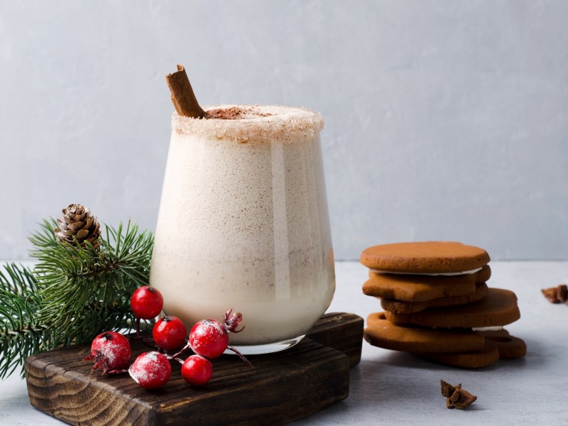 Lebkuchen Likör mit Plätzchen aus dem Thermomix