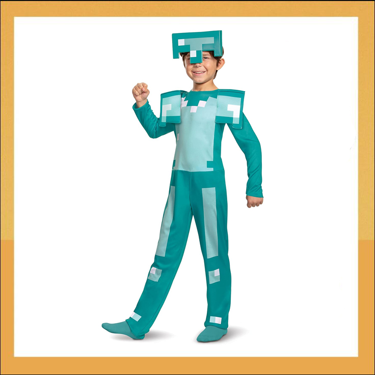 Kostüm aus dem Spiel Minecraft.