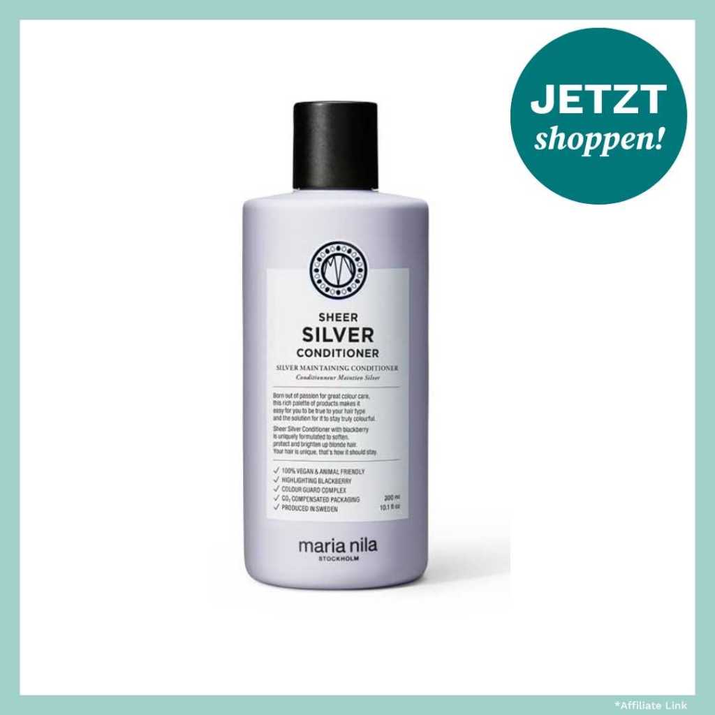 Maria Nila Sheer Silver Conditioner f&uuml;r graue und silbergraue Haare