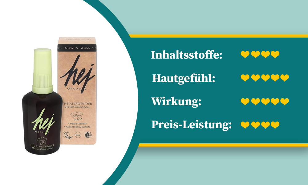 Produktbewertung Gesichtscreme für normale Haut.