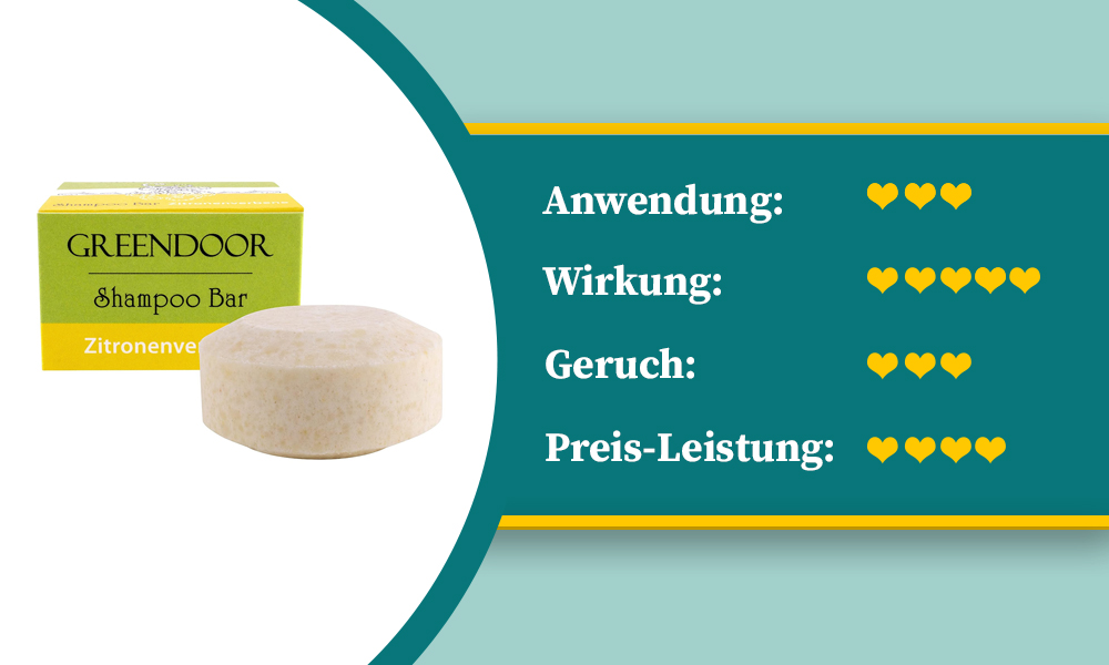 Festes Shampoo im Test von Greendoor.