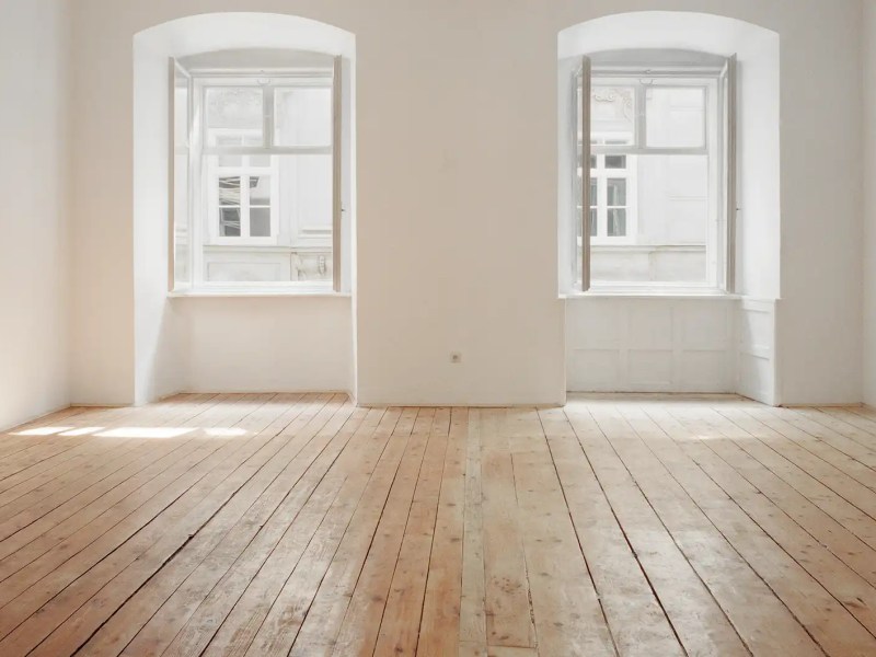 Dielen-Parkett in einer Altbauwohnung