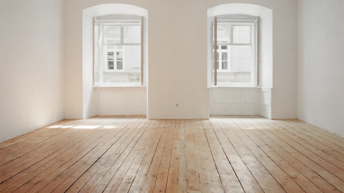 Dielen-Parkett in einer Altbauwohnung