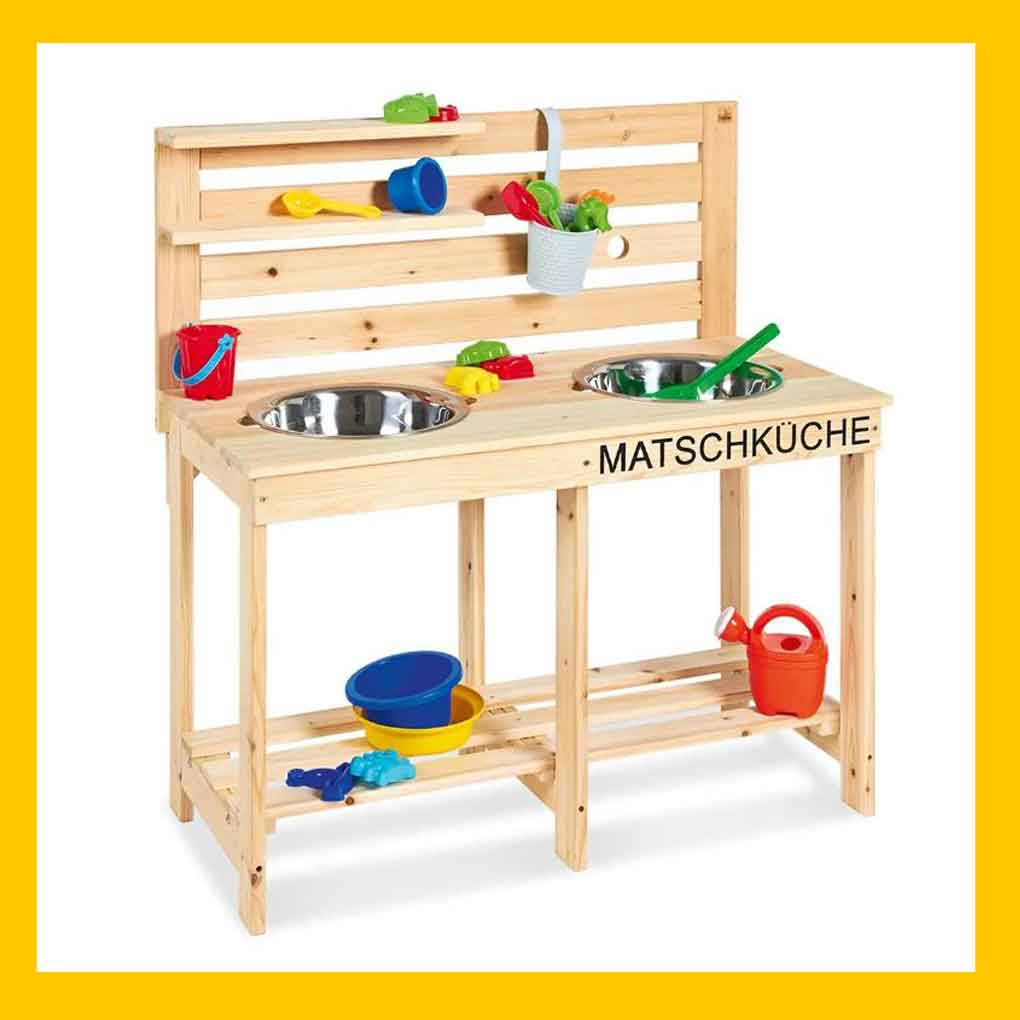 Bild der Pinolino-Matschküche »Paul« bei Tchibo.