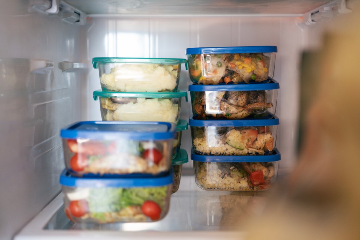 Batch Cooking Vorratsboxen im Kühlschrank