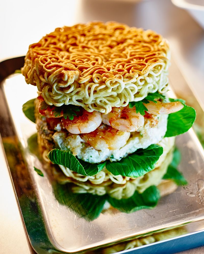 Streetfood-Idee: Rezept für Ramen-Burger