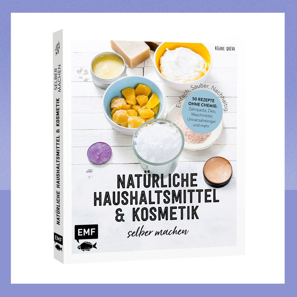 Tolles Buch mit Tipps für nachhaltige DIY-Hausmittel