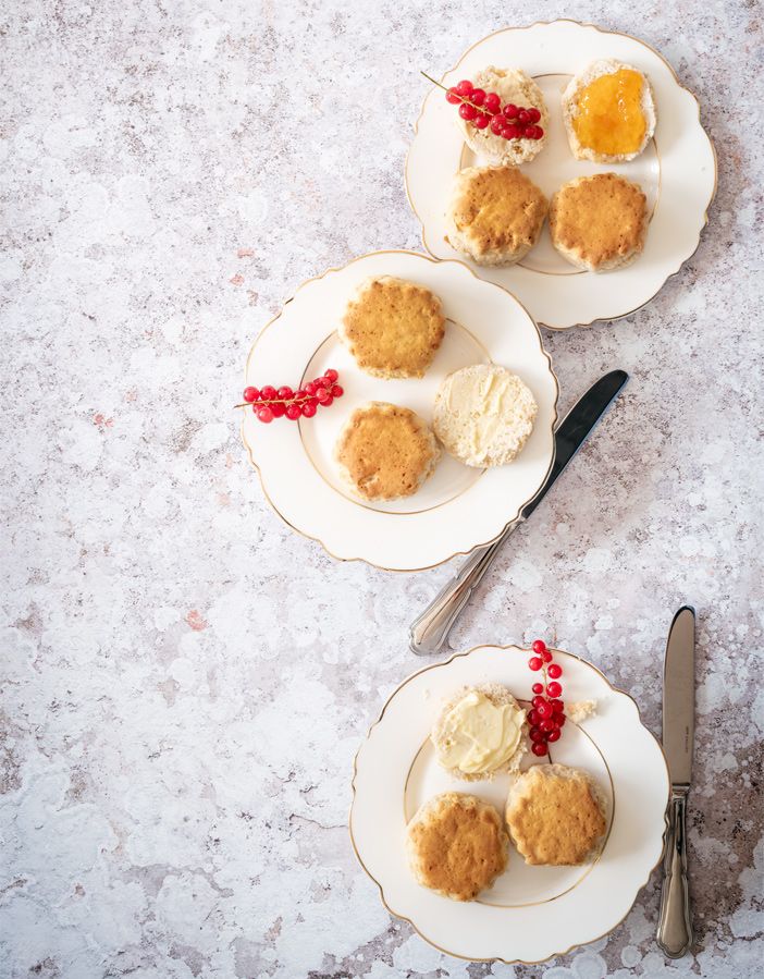 Scones dürfen bei keinem englischen Weihnachtsfrühstück fehlen