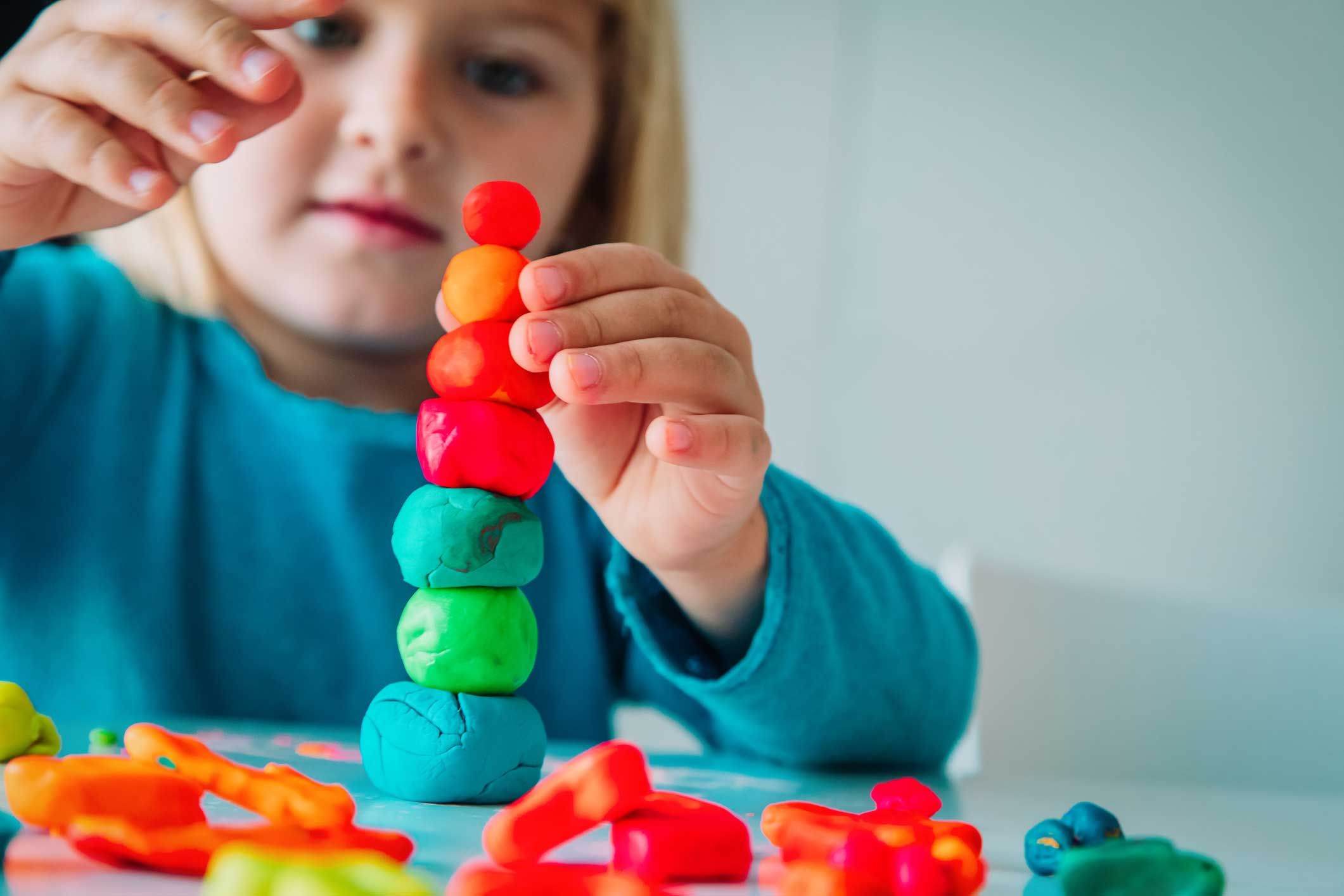 Kleine Ostergeschenke: Knete