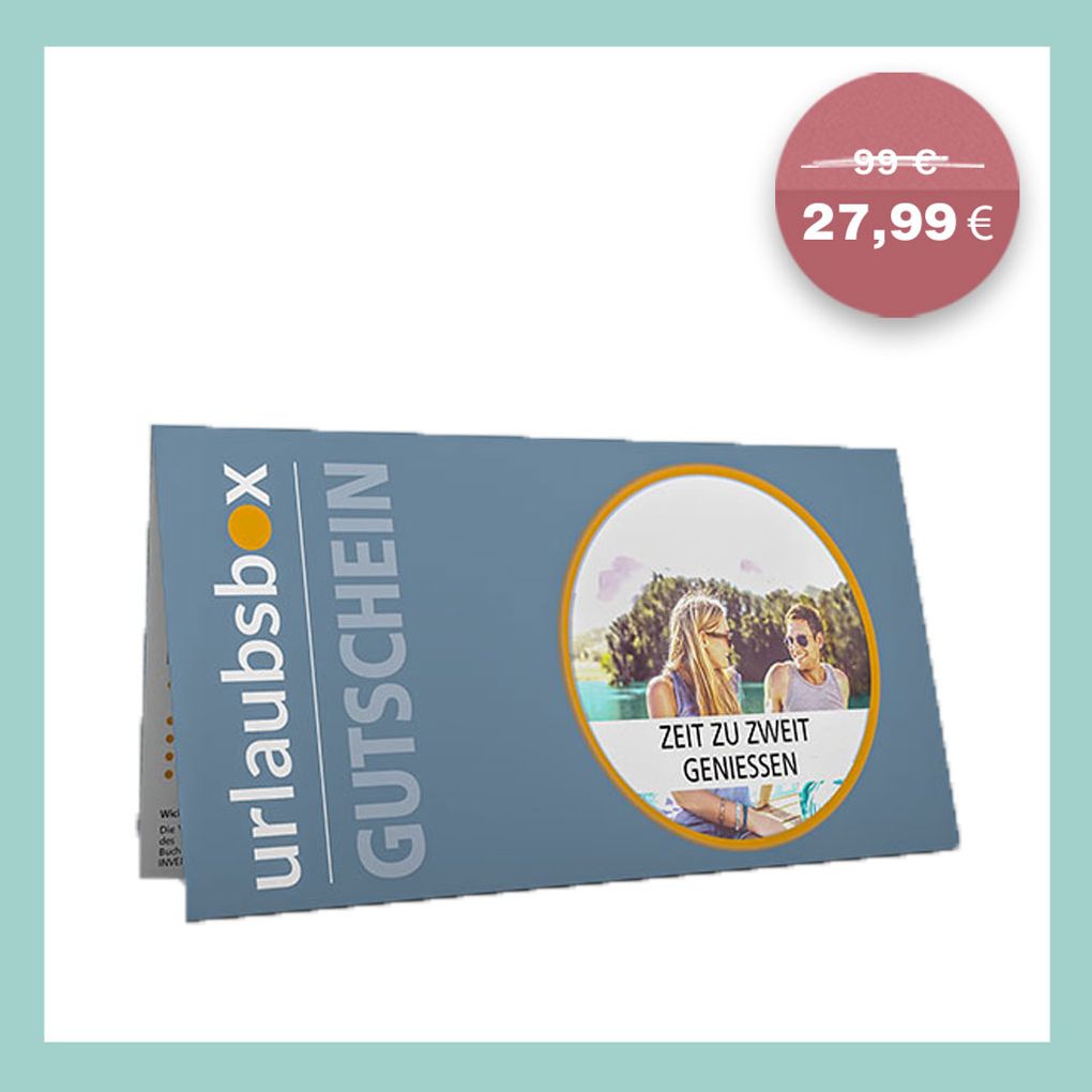 Urlaubsbox für einen Urlaub zu zweit