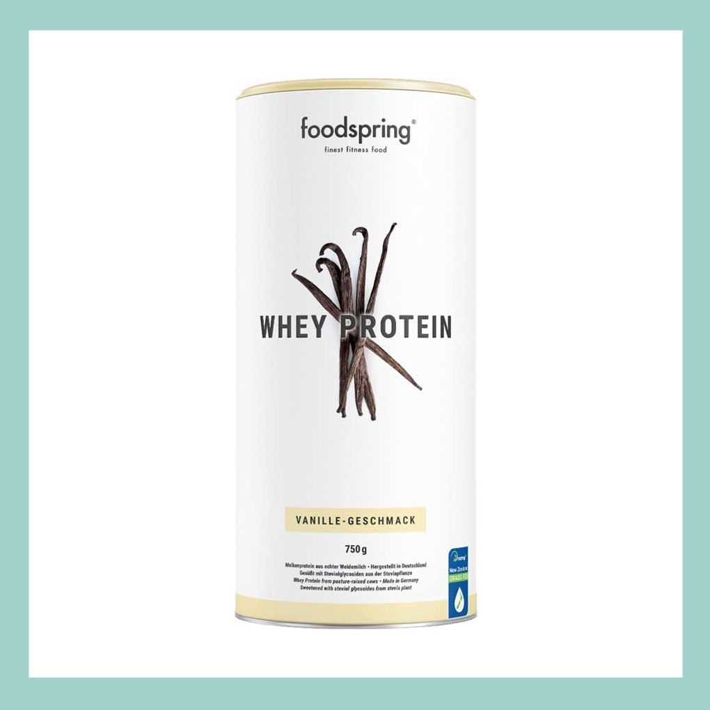 Leckere Eiweißbombe: foodspring Whey Protein