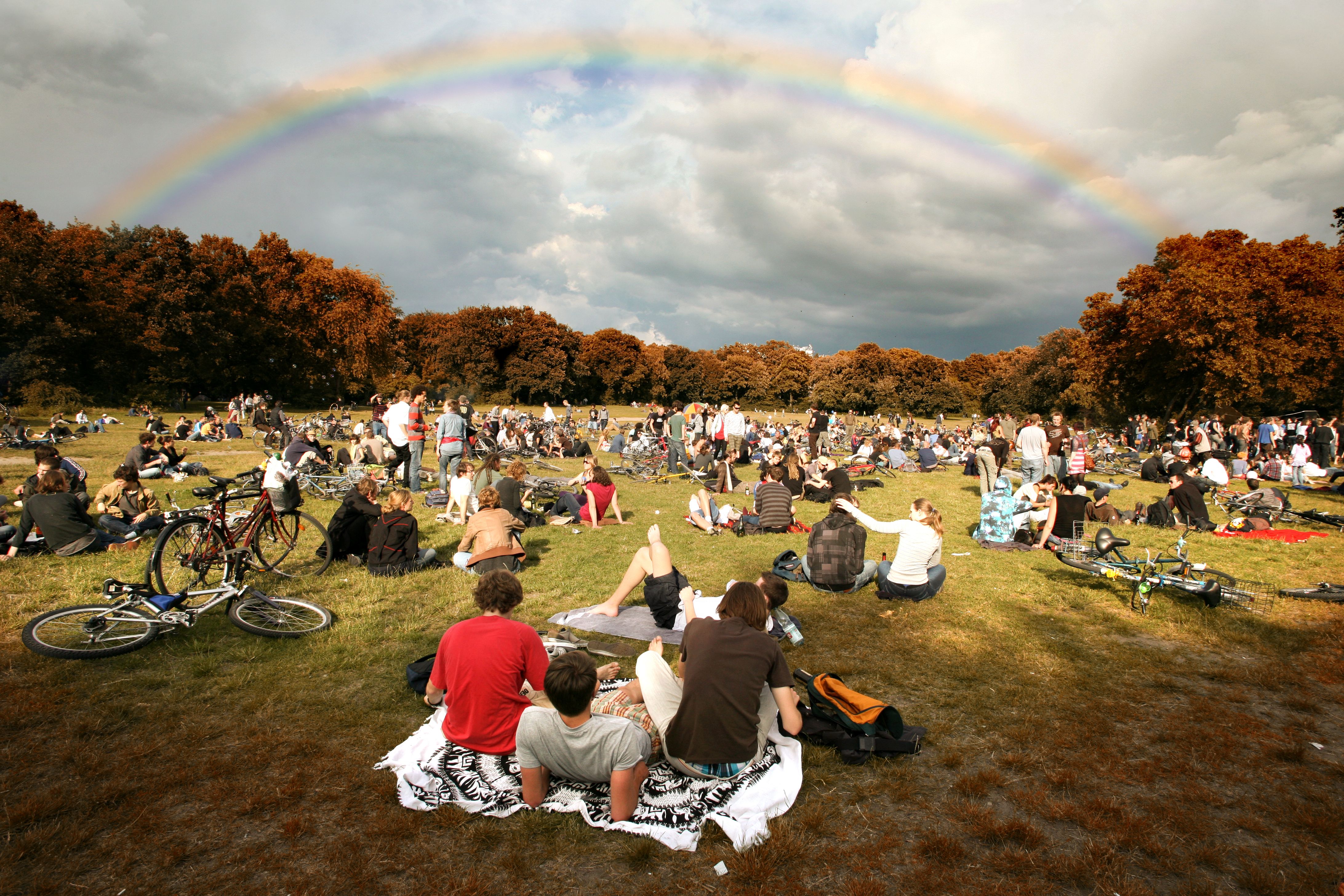 Ausflug in den Park