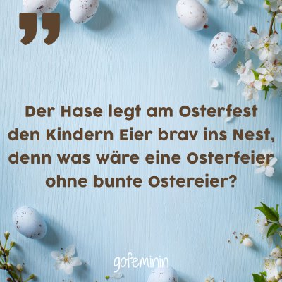 Die schönsten Ostersprüche