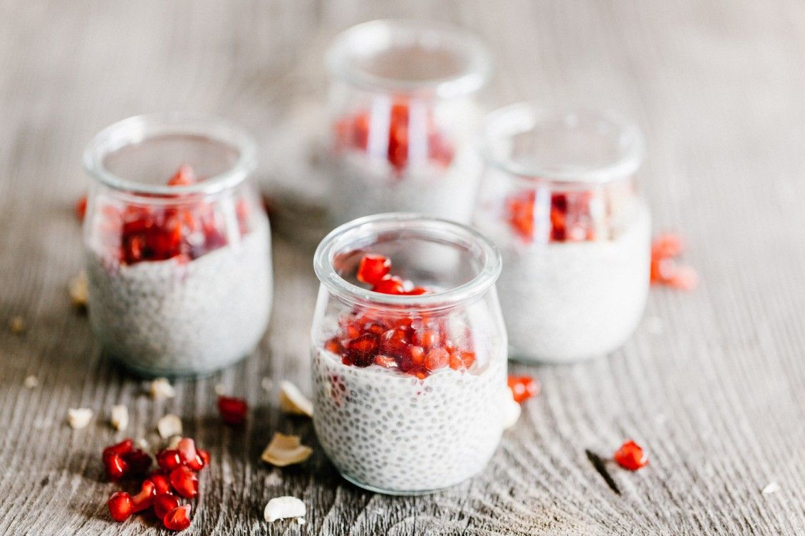 Thermomix Rezepte zum Abnehmen: Chia-Pudding