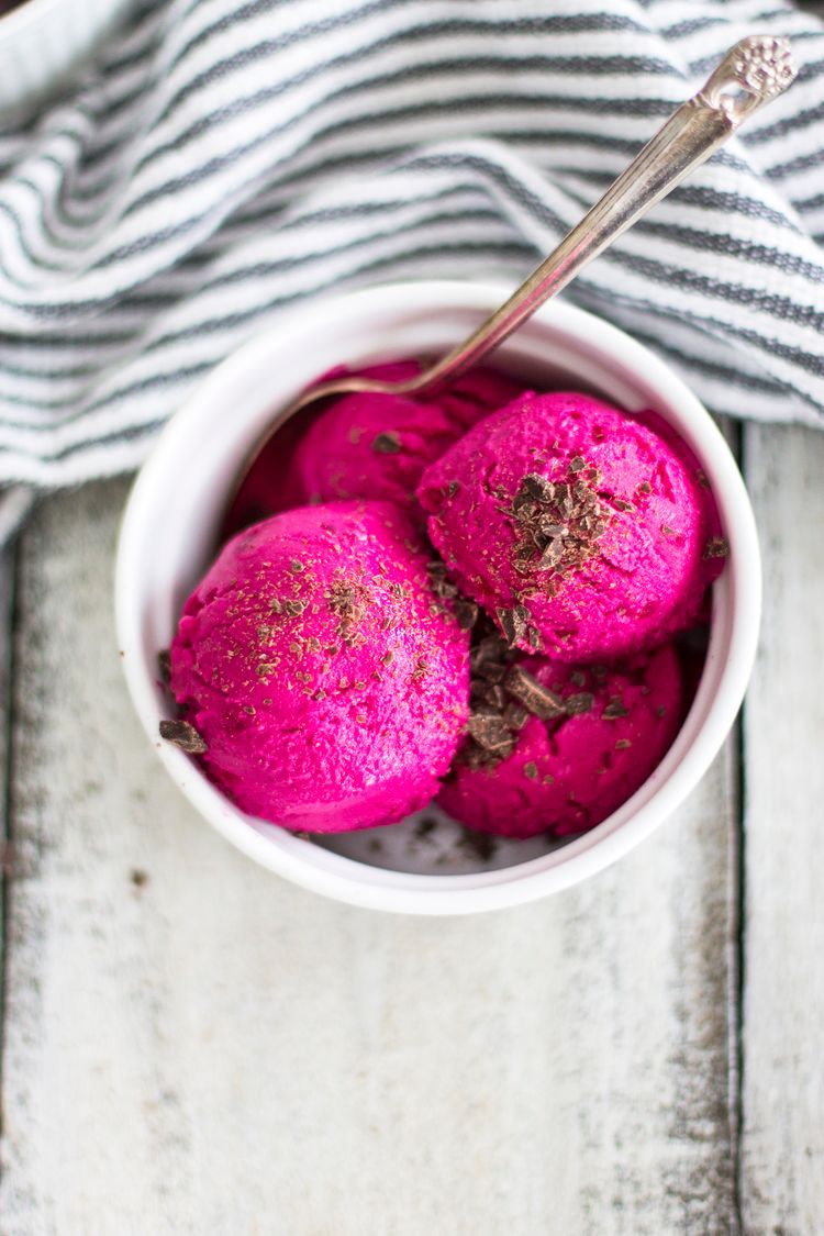 Food-Trend: Rote Beete-Eis mit Honig