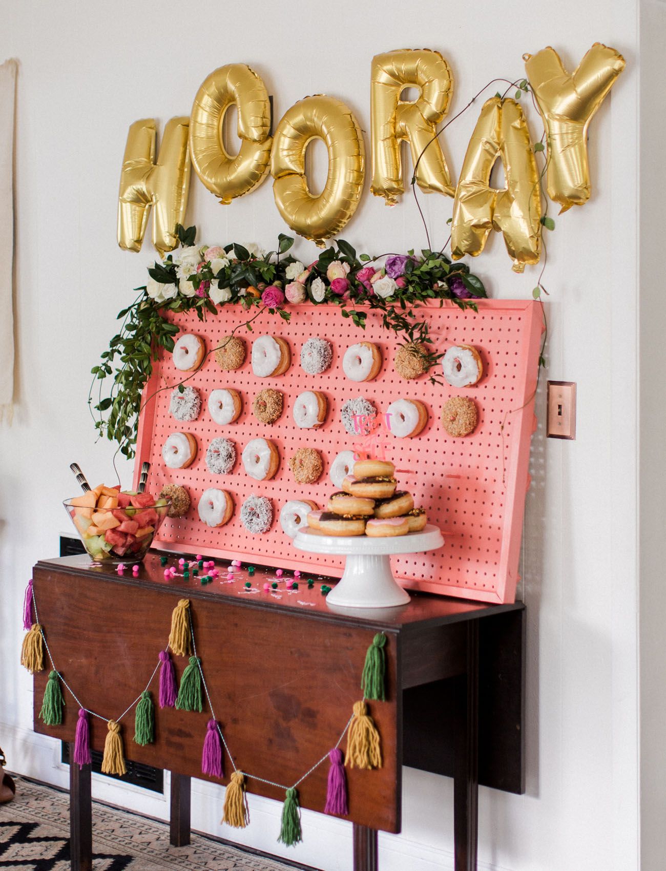 Ausgefallene Hochzeitsideen: Donut Wall