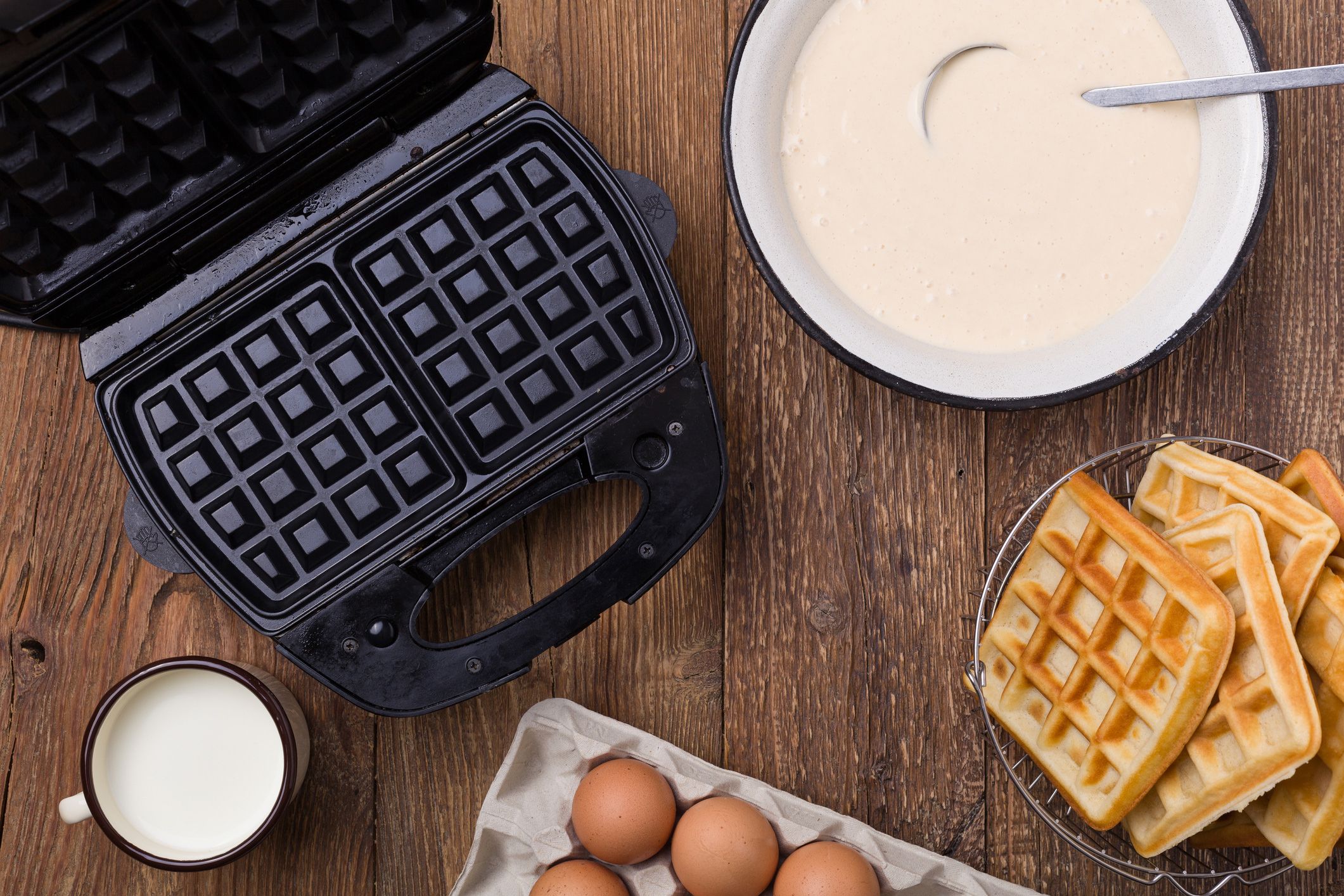 Low Carb Waffeln selber machen: Die Zutaten