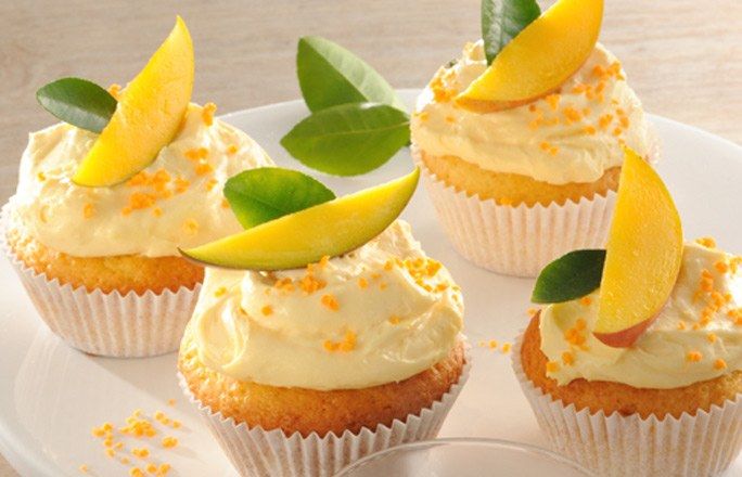 Mango-Cupcakes