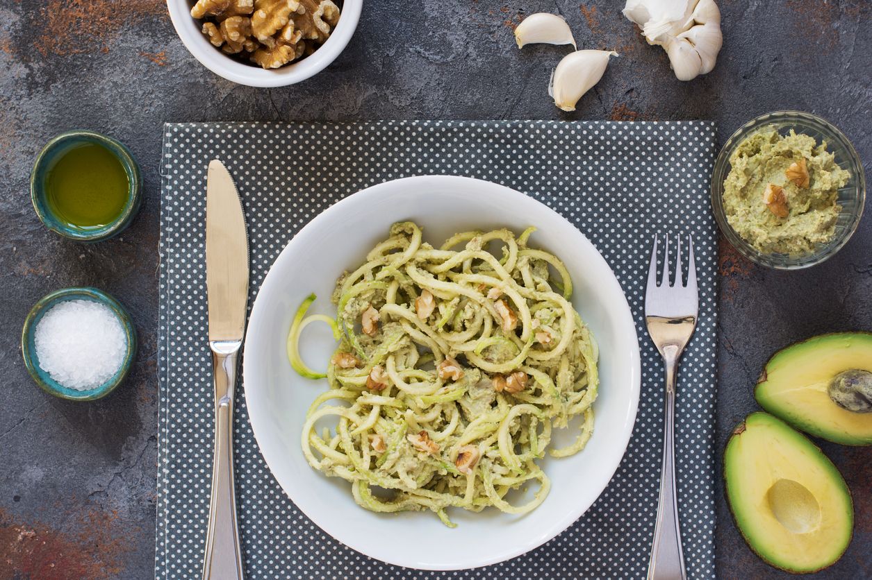 Feierabend-Rezepte: Zoodles mit Pesto