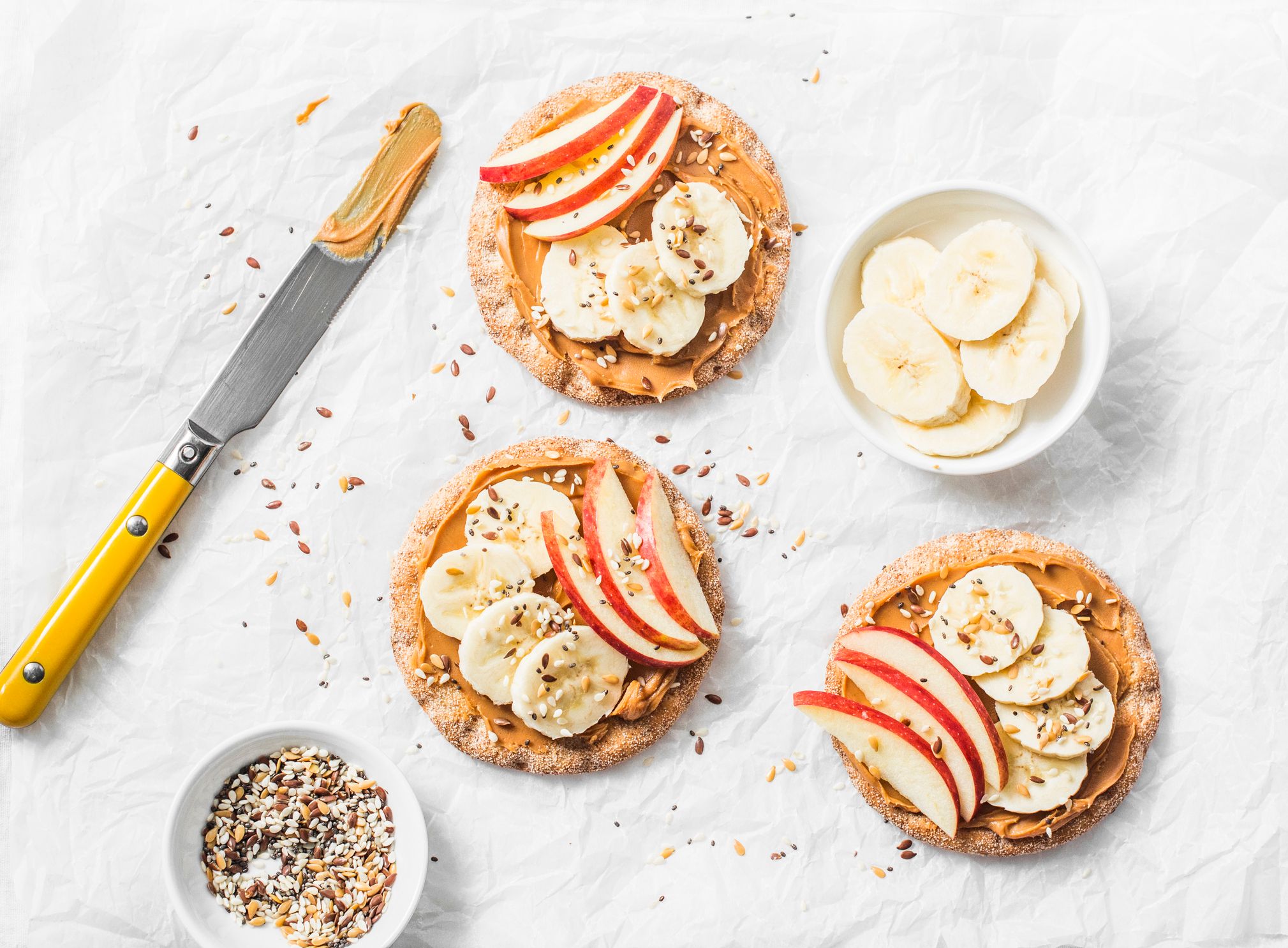 Erdnussbutter besser auf Vollkornbrot