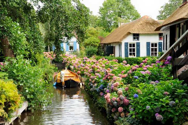 Giethoorn heißt nicht umsonst das 