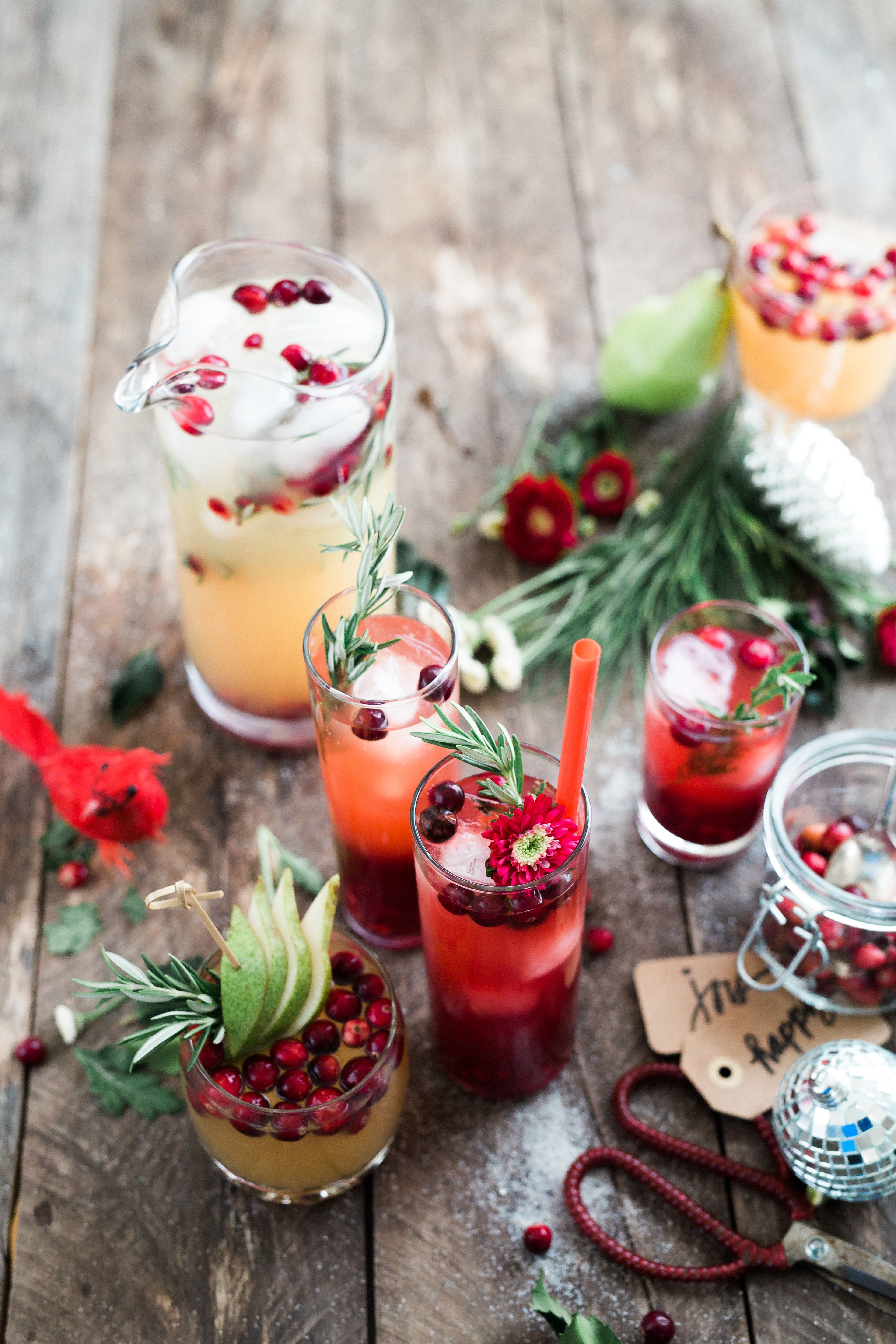 Weihnachtsbrunch-Rezepte: Weihnachtliche Sangria