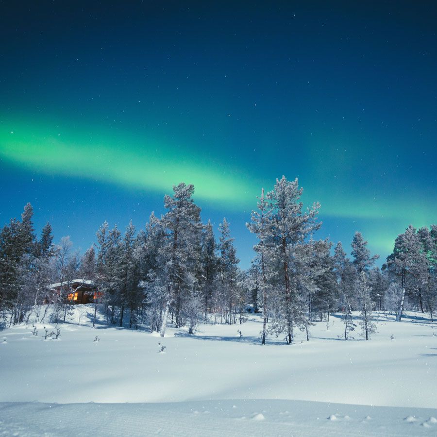 Nordlichter in Schweden