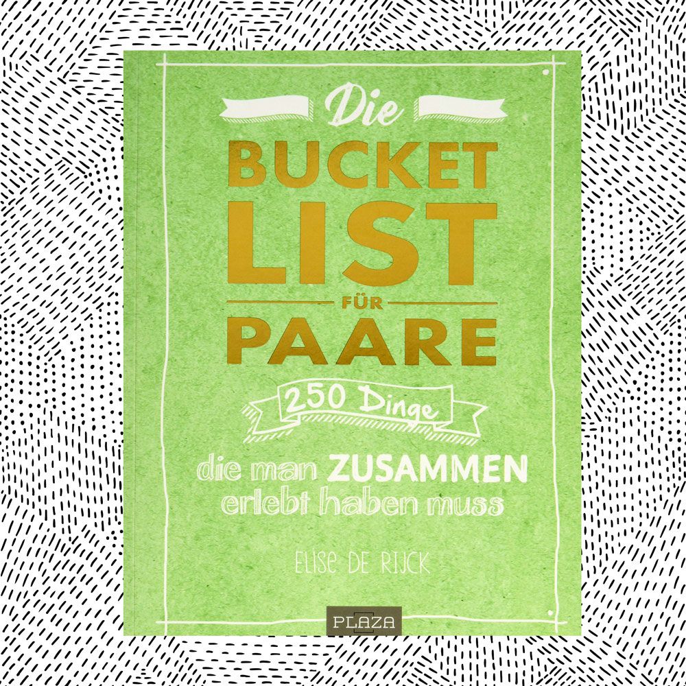 Geschenk zum Jahrestag: Bucket List für Paare