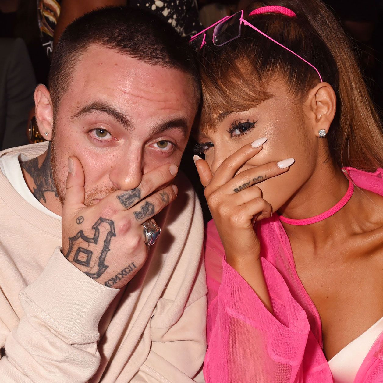 Ariana mit ihrem Ex-Freund Mac Miller