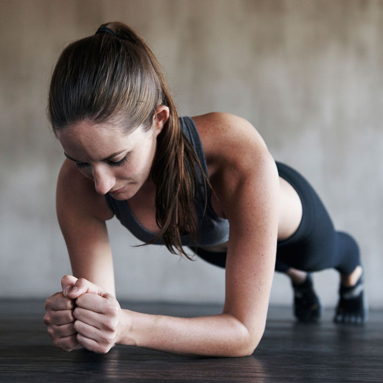 Der Basic-Plank: so geht's