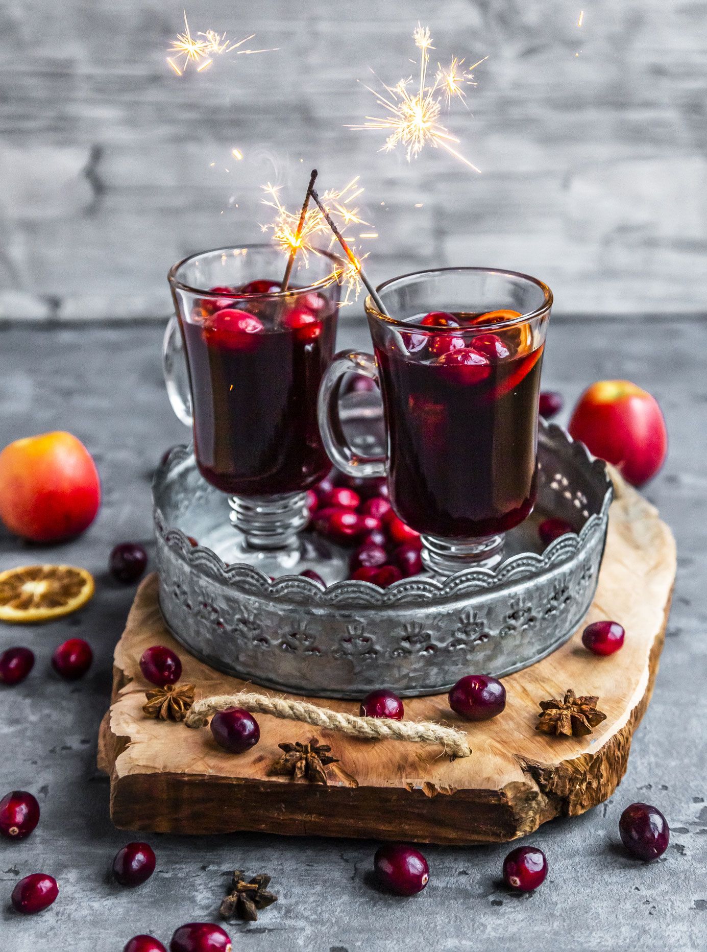 Cranberry-Glühwein