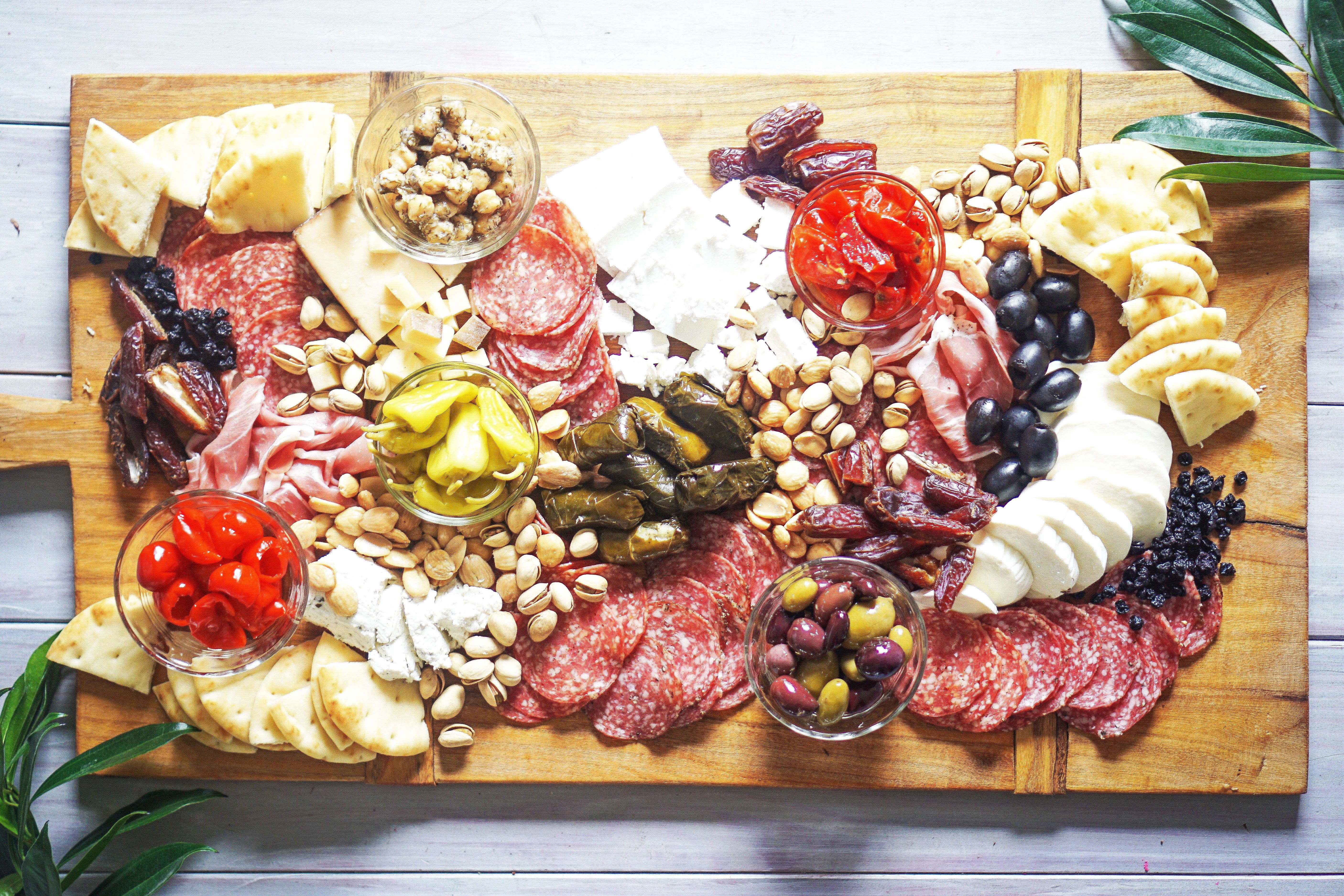 Große Antipasti-Platte Große Antipasti-Platte