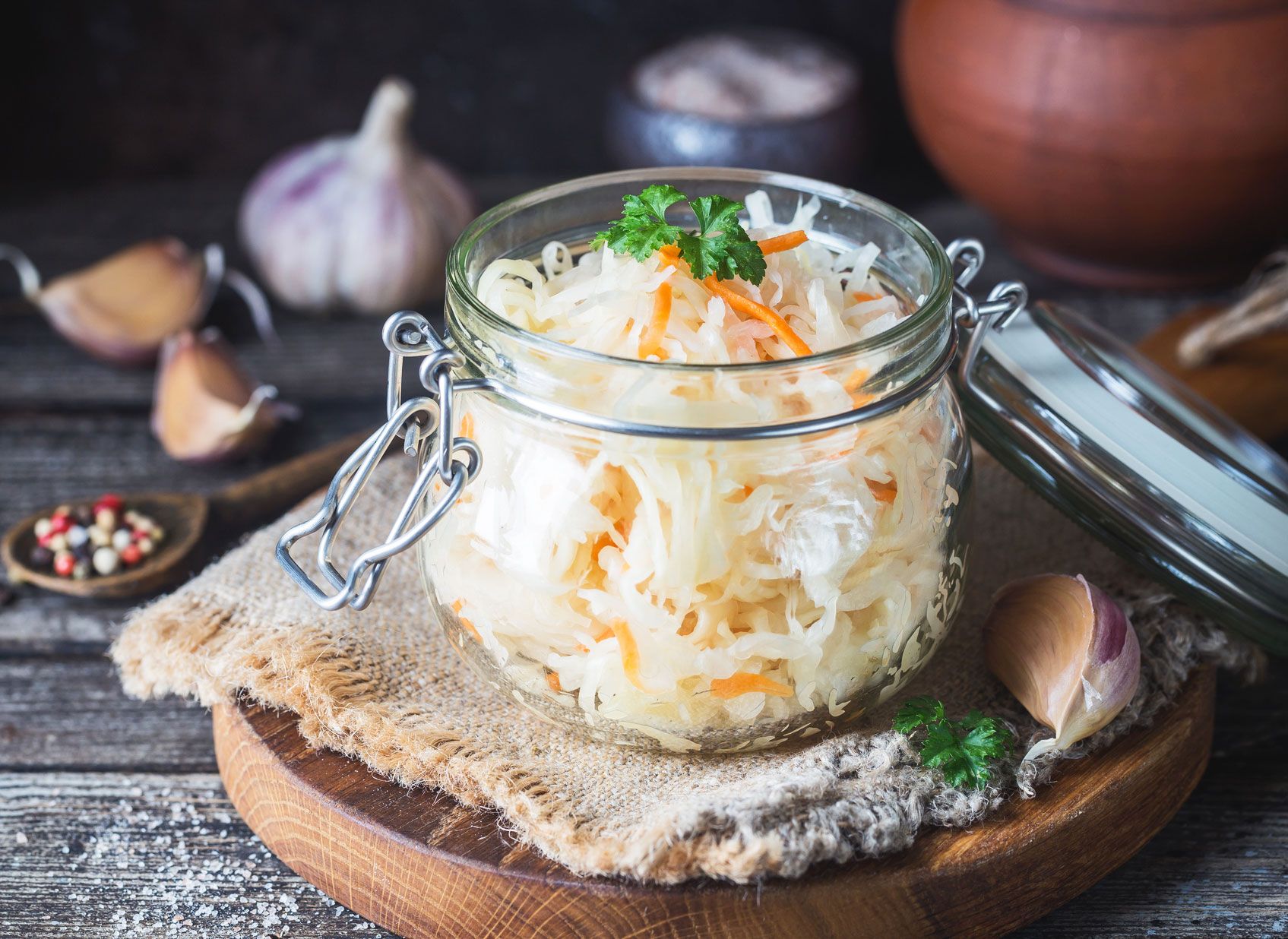 Lebensmittel fermentieren und so haltbar machen