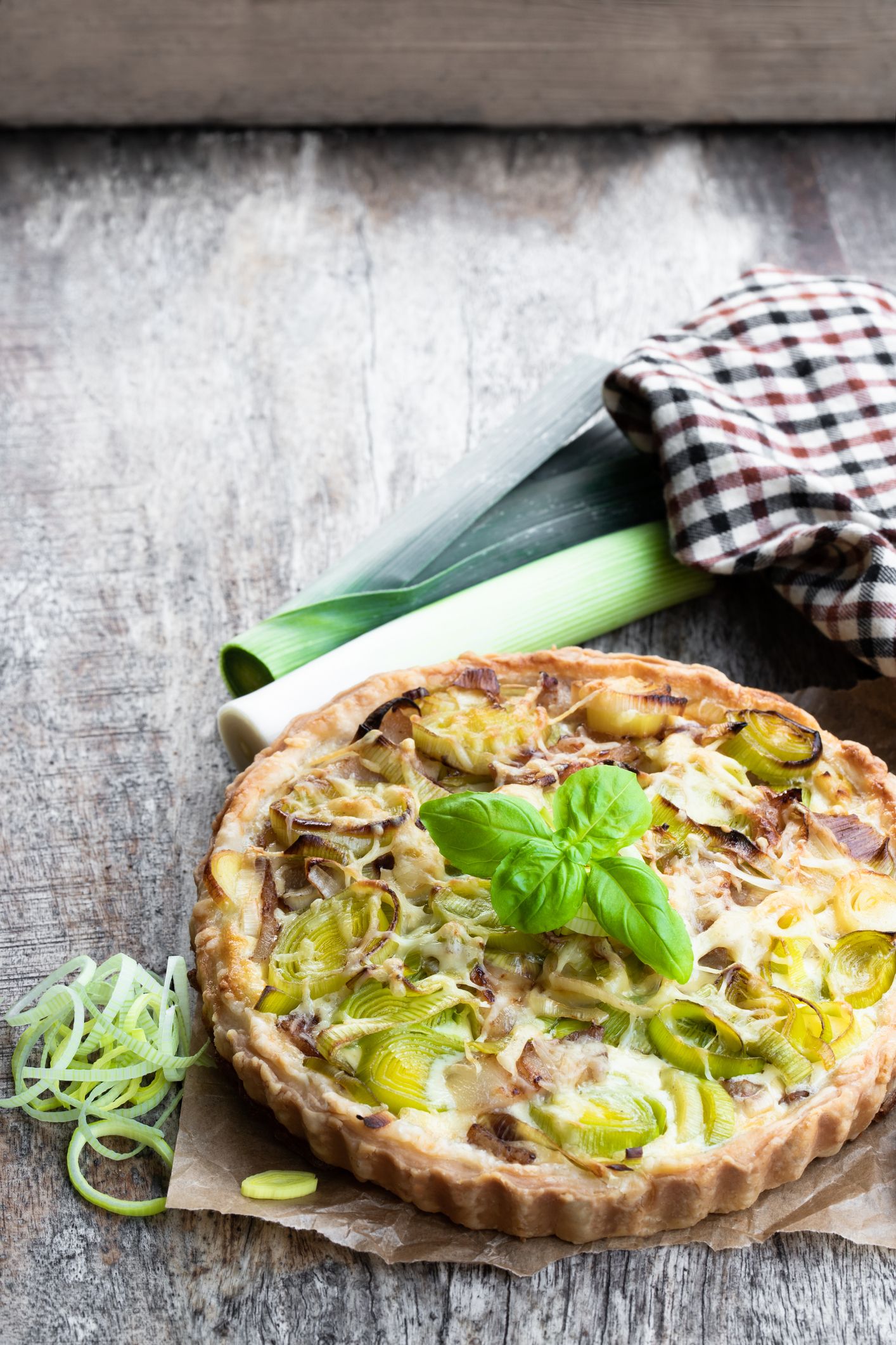 Herzhafte Lauch Quiche