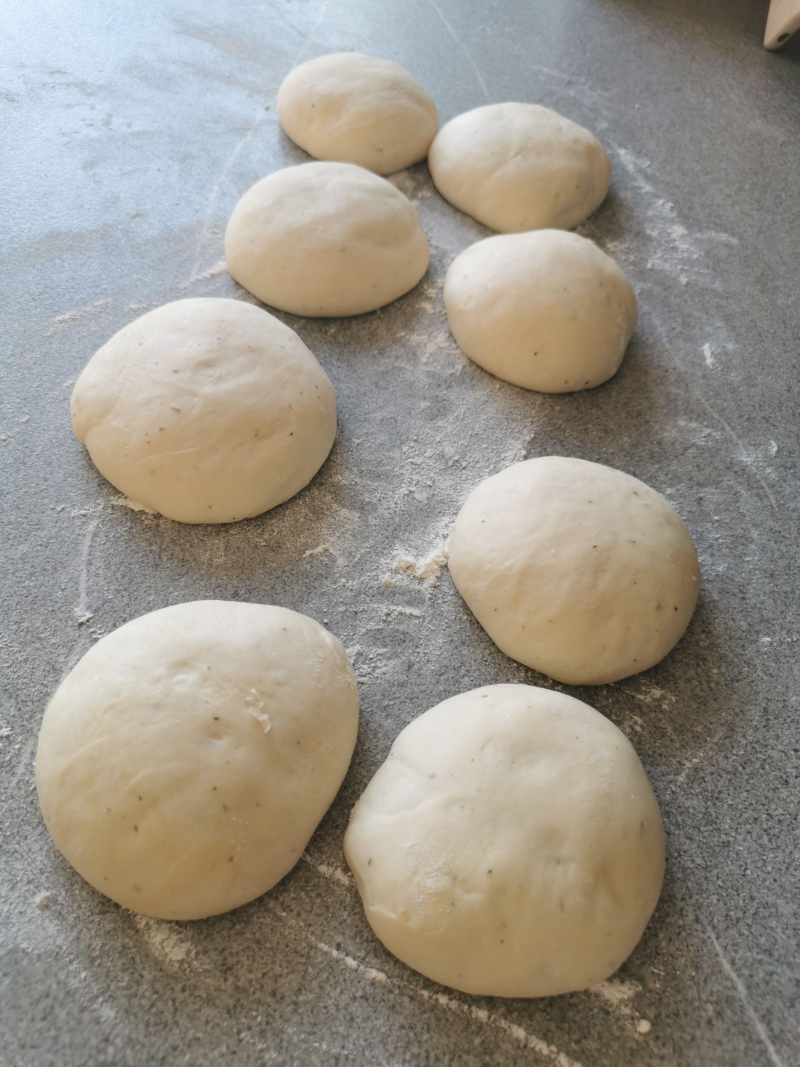 Pita Brot Rezept: Teigrohlinge