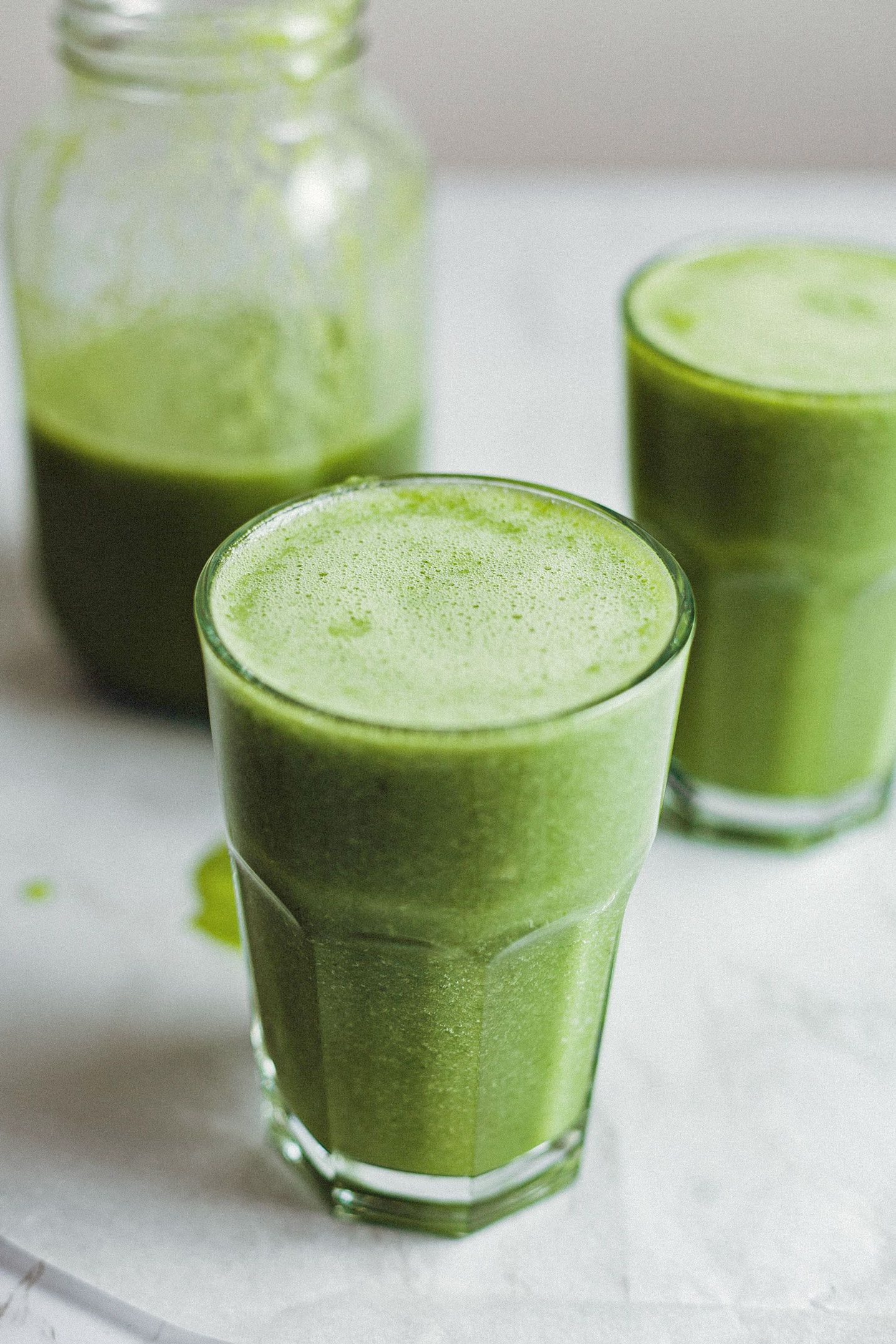 Rezept: Grüner Smoothie mit Rucola und Apfel