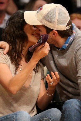 Ashton Kutcher und Mila Kunis