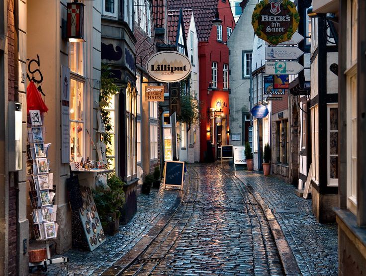 Besondere Orte in Deutschland: Schnoorviertel in Bremen