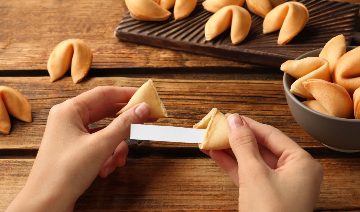 Glückskekse ganz einfach selber backen