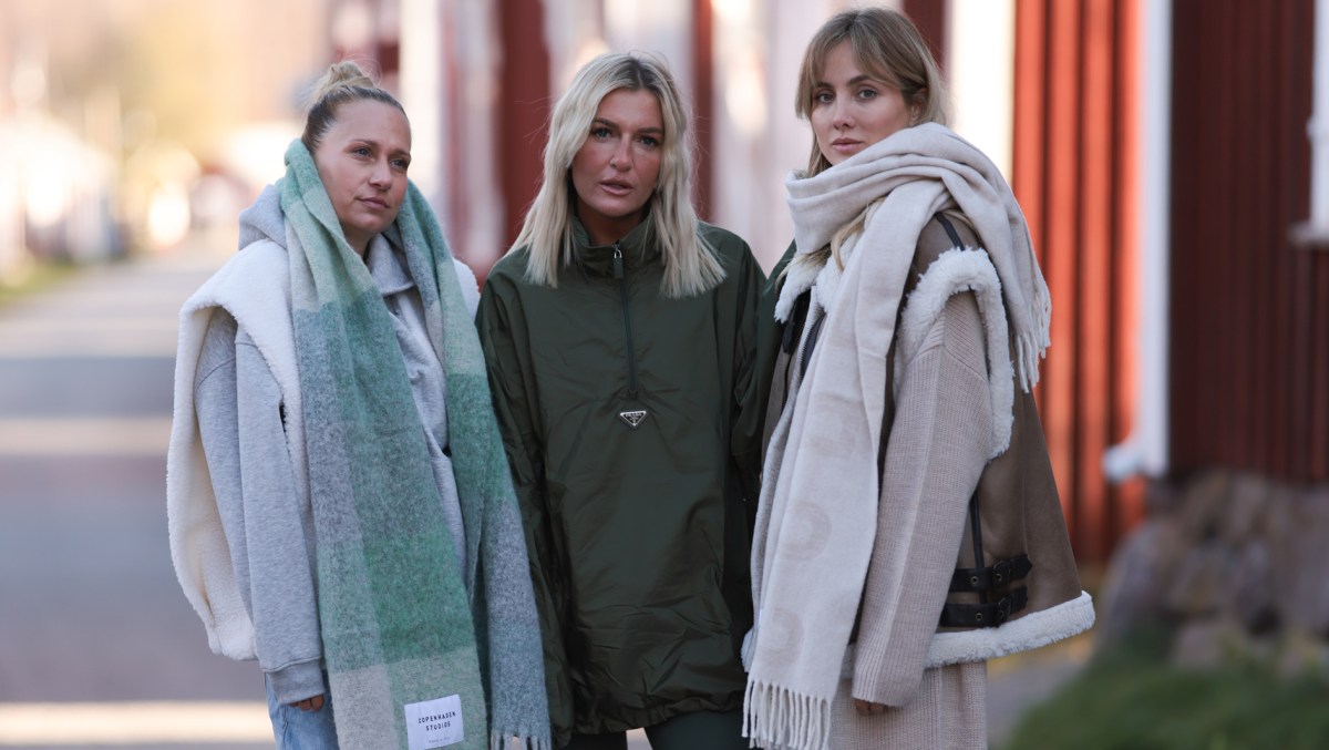 Streetstyle Schweden: Carmen Kroll, Michi Brandl und Karo Kauer in Mode von Copenhagen.