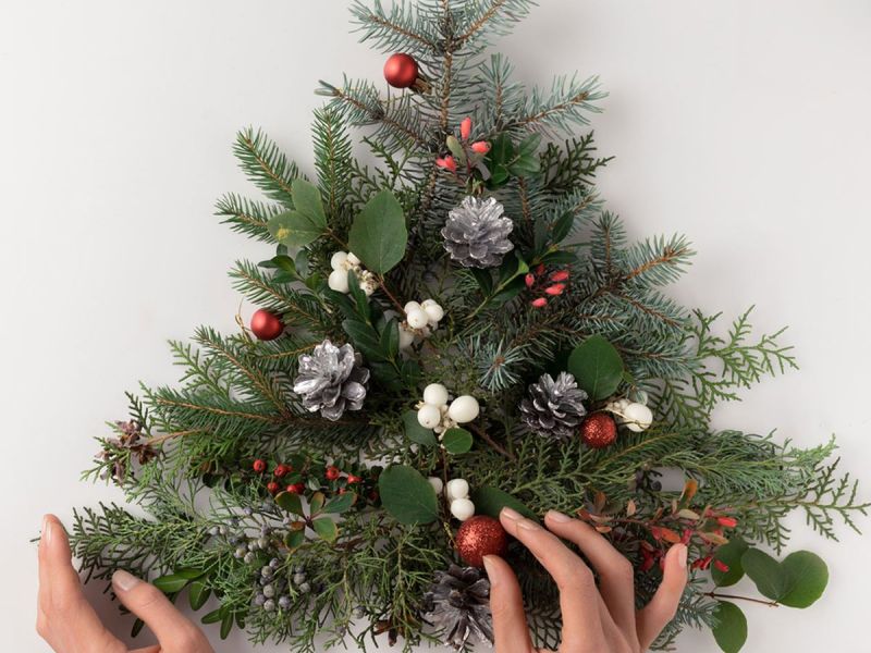 5 Weihnachtsbaum-Alternativen zum Selbermachen