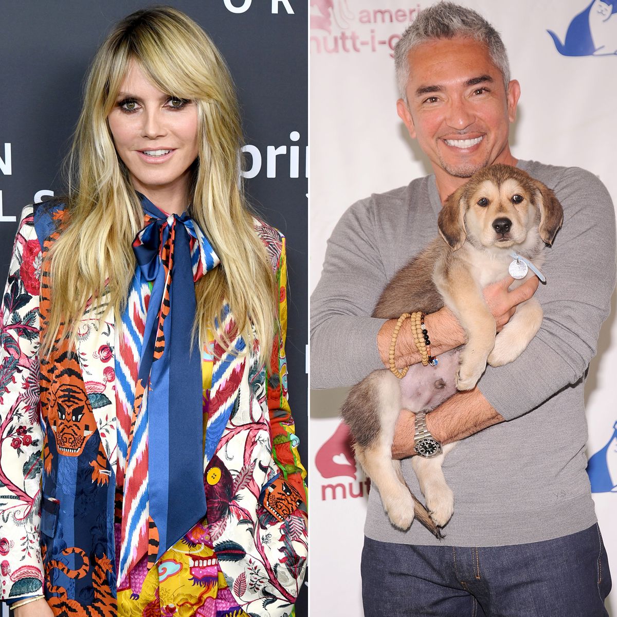 Heidi Klum und Cesar Millan