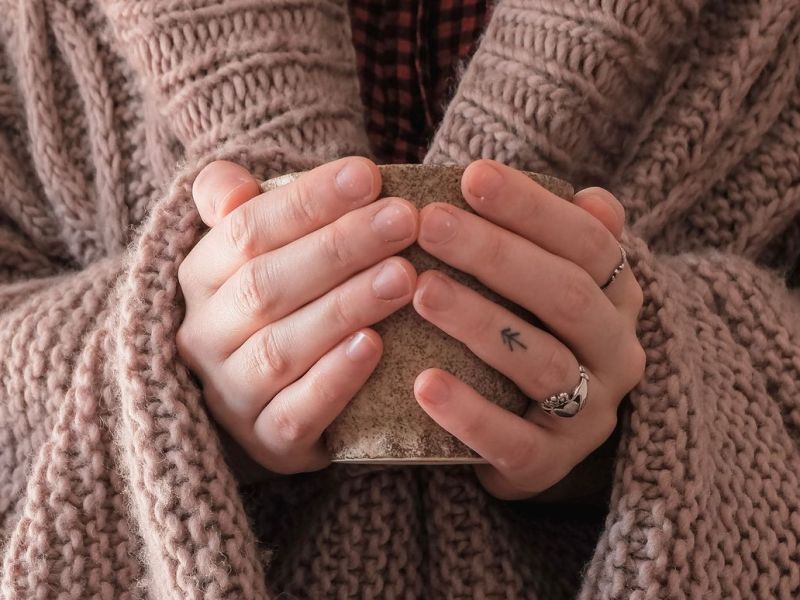 Finger Tattoos für Frauen