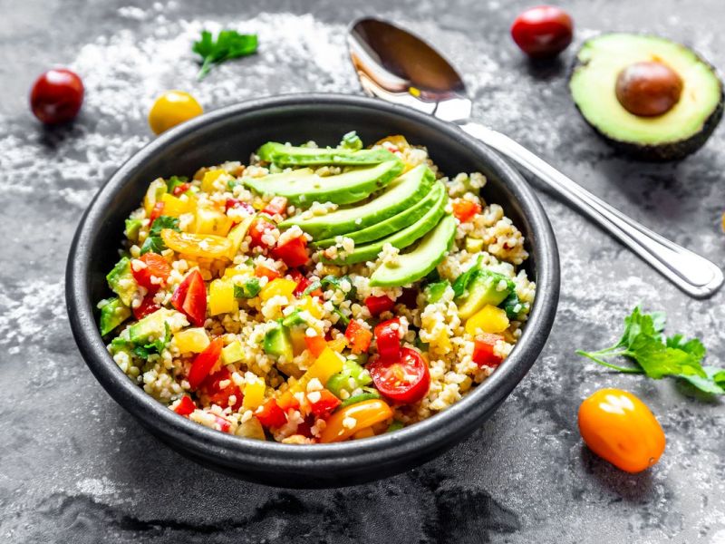 Schneller Bulgursalat: Gesundes Abendessen