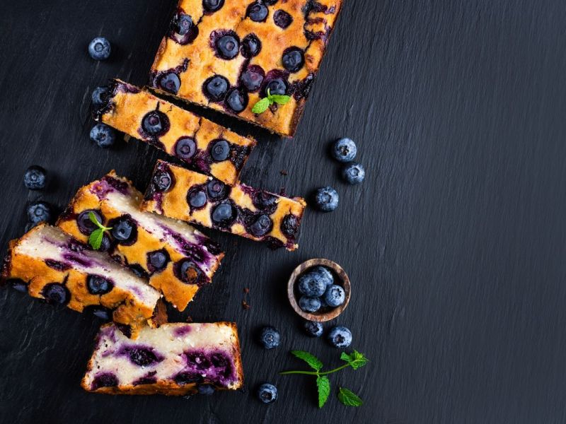 Blaubeer-Joghurt-Kuchen: Rezept