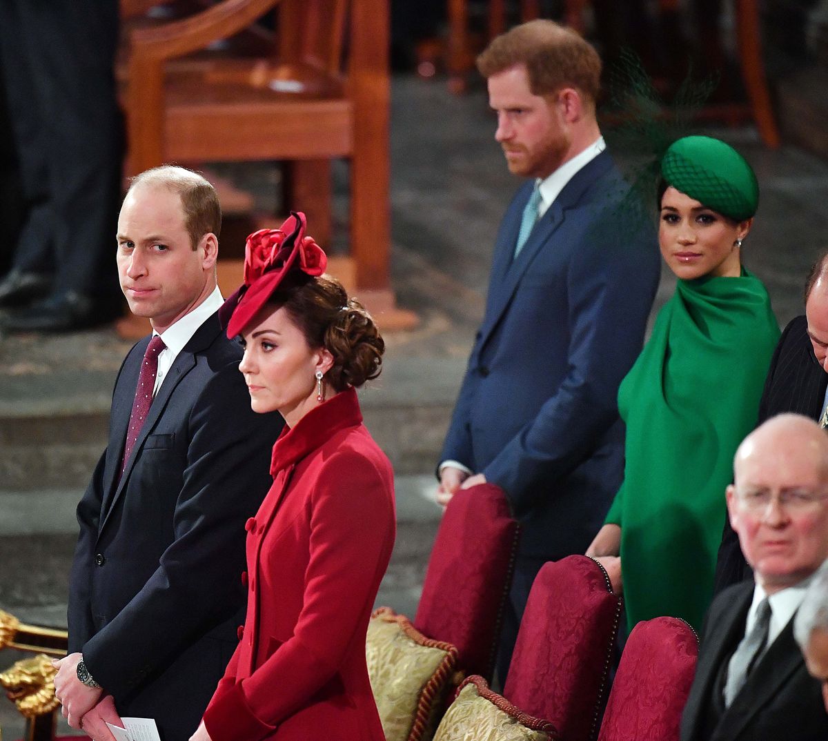 William, Kate, Harry, Meghan