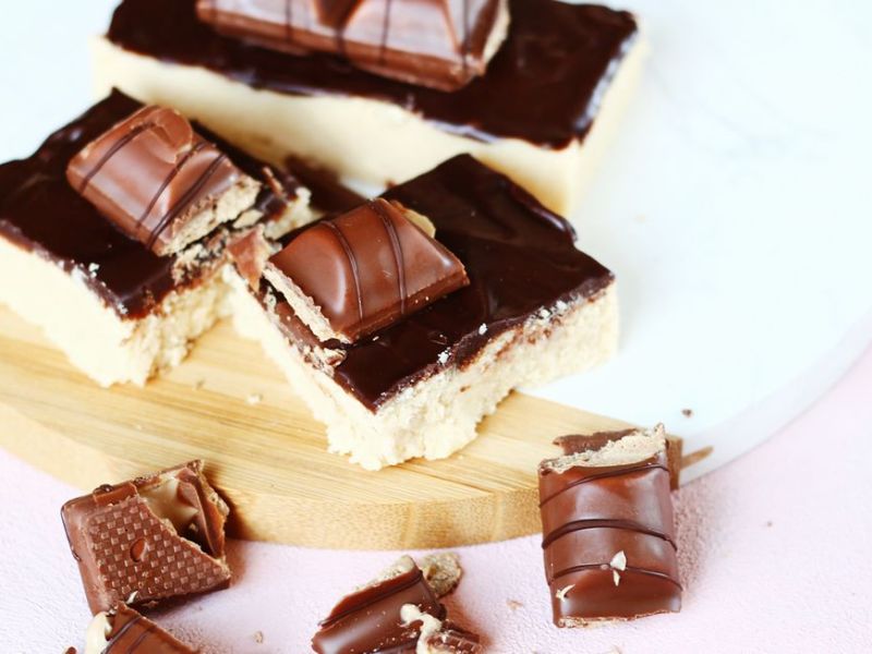 Kinder Bueno Blondies: Rezept