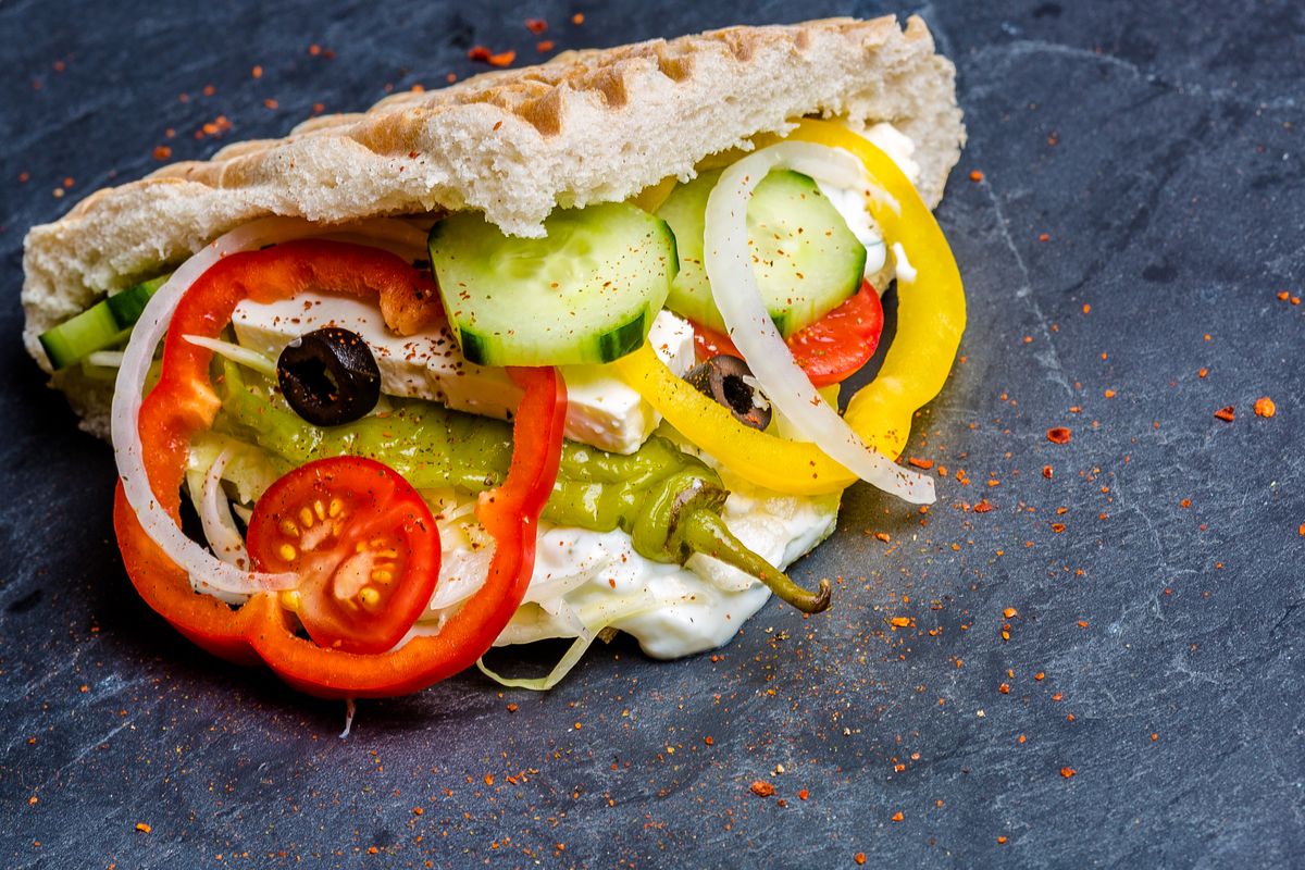 Leckerer Gemüse-Döner: Die schnelle, vegetarische Alternative