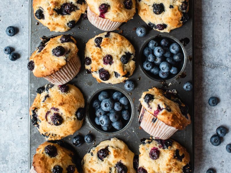 Blaubeer-Muffins