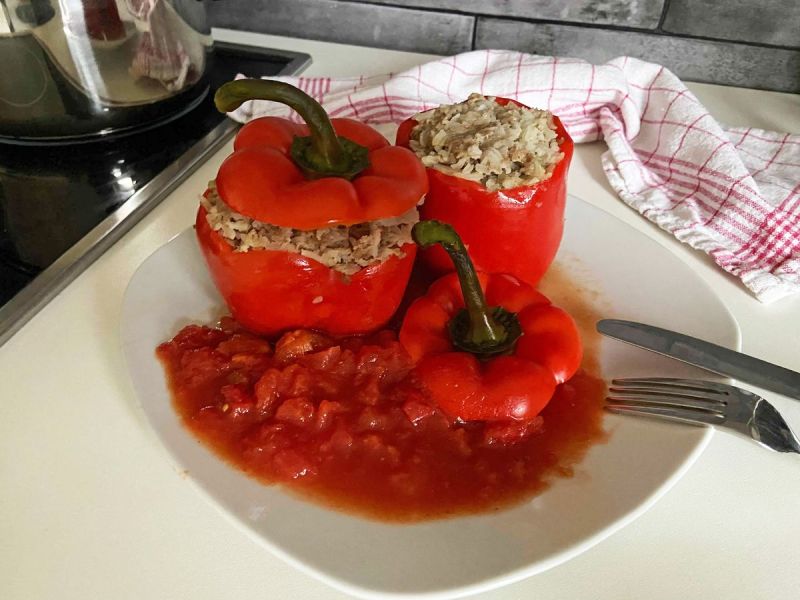 Gefüllte Paprika wie bei Oma: Himmlisch leckeres Rezept